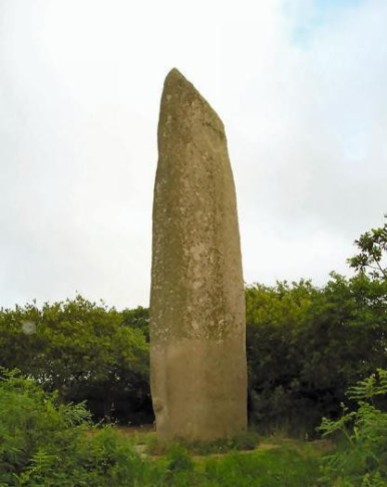 Menhir de Kerloas en Plouarzel